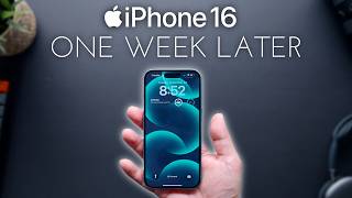 iPhone 16 One Week Later  An Honest Review [upl. by Atined]