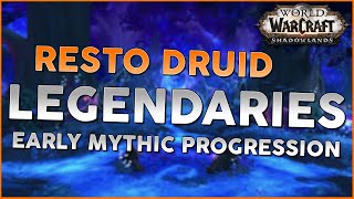 Shadowlands Resto Druid Legendaries Which One Will You Craft First  Mythic Castle Nathria [upl. by Paschasia465]