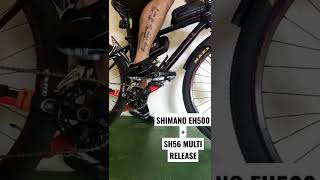 Shimano EH500 Pedal with SH56 MultiRelease Cleats [upl. by Renaldo]