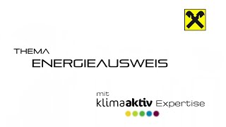 Energieausweis Österreich  klimaaktiv Expertise Neubau Sanierung Energie Heizung Eigenheim Haus [upl. by Neellek]