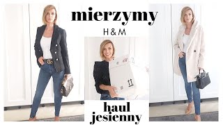 NOWOŚCI MIERZYMY HampM  wielki HAUL ZAKUPOWY  BEATA M [upl. by Anaitsirk]