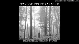 Taylor Swift  cardigan Karaoke Version [upl. by Dowdell]