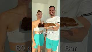 80g Protein Bar Recipe 💪🍫 proteinbar veganrecipes healthyfood fitrecipes sağlıklıbeslenme [upl. by Nnyl]