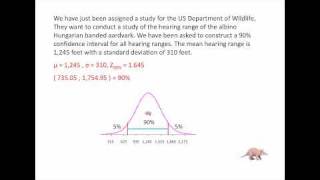 Statistics  4  Confidence Intervals  3  Sample Problem [upl. by Hallvard316]