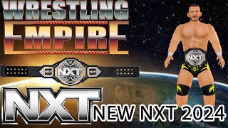 NEW NXT 2024 MOD WRESTLING EMPIRE BY LmaoMeink [upl. by Coltin136]