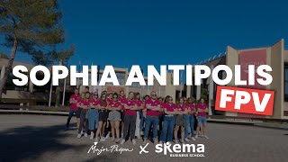 Drone  SophiaAntipolis et SKEMA en FPV [upl. by Noam]