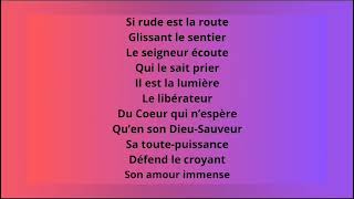 MARCHONS AVEC JOIE DANS LE BON CHEMIN 147 FRANÇAIS CHANT DESPERENCE [upl. by Schmitt]