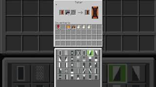 COMO HACER ESTANDARTE EN MINECRAFT TELAR minecraft shortsminecraft shorts [upl. by Acinoev]