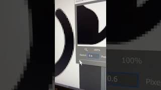 Convert LowRes Graphic to HighRes in Photoshop Shorts [upl. by Anyahs180]