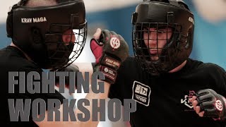 How Krav Maga Students do Sparring Krav Maga Fighting Workshop 2017 [upl. by Rodd56]