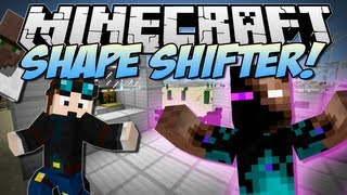 Minecraft  SHAPE SHIFTER Morph into ANY Mob EVER  Mod Showcase 162 [upl. by Ttayh429]