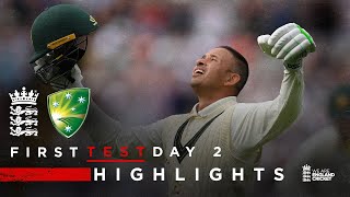 Khawaja Hits Unbeaten Century  Highlights  England v Australia Day 2  LV Insurance Test 2023 [upl. by Ahsoyek]