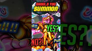 NEW ULTRA GOLDEN FRIEZA SHOULD YOU SUMMON ❌ ✅ [upl. by Sontich]