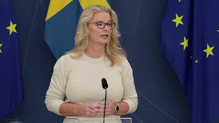 Lotta Edholm presenterar nytt index över trygghet i skolan [upl. by Dijam]