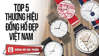 5 thương hiệu đồng hồ Việt Nam nổi tiếng nhất hiện nay  Đồng hồ Curnon [upl. by Sucam6]