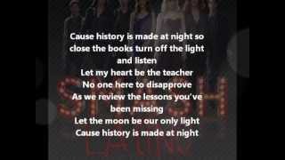 History Is Made At Night Smash Lyrics [upl. by Estrellita]