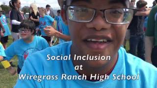 Social Inclusion at Wiregrass Ranch High School [upl. by Htebzile]