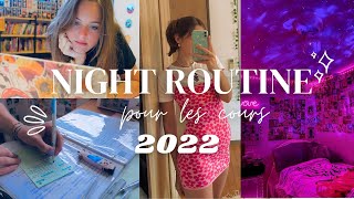 Ma NIGHT ROUTINE après lécole 2022 [upl. by Sonja481]