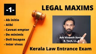 KLEE  Legal Maxims 1 [upl. by Ocramed101]