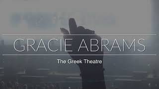 Gracie Abrams Live at the Greek Theatre  University of California at Berkeley  September 9 2024 [upl. by Ingrid654]