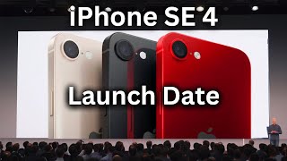 iPhone SE 4 RELEASE DATE [upl. by Giorgi]