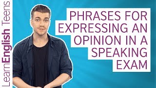 Phrases for expressing an opinion [upl. by Larkin144]