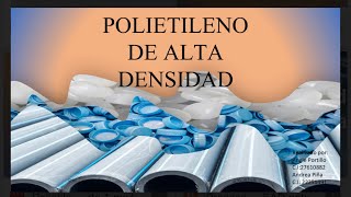 Polietileno de alta densidad PEAD 2023 [upl. by Ernald]