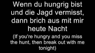 Oomph  Brich aus Lyrics w English Translation [upl. by Stewart51]