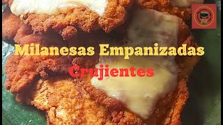 Milanesas de Pollo Super Crujientes milanesas crunchy cruji [upl. by Cass]