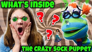 Whats Inside Crazy Sock Puppet He Ate Crazy Encanto Doll Cutting Open Creepy Sock Puppet skit [upl. by Eardnaed]