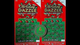 🎄🎄🧑‍🎄🧑‍🎄TN LOTTERY HOLIDAY DAZZLE LOTTERY SCRATCH OFF TICKETS🎅🎅🎄🎄CHRISTMAS IN OCTOBER WOO🎄🎄 [upl. by Darej]