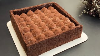 Tiramisu Cake Recipe Chocolate Tiramisu Tart [upl. by Suravart]