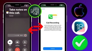 iOS 18  Comment activer lenregistrement des appels sur iPhone  Call Recorder sur iPhone 2024 [upl. by Ennovyhs]