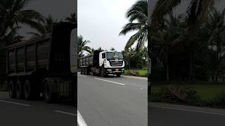 18 wheeler TATA PRIMA tipper trailer tatamotors tataprima dumptruck tippertruck shorts [upl. by Eillek433]