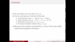 Digging into Data Linear and Regularized Regression [upl. by Htelimay]