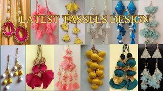 Latest tassel designNew fabric tassels designsTailoir Pervaiz [upl. by Maddalena]