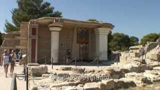 Knossos Crete  The palace of Knossos  ancient [upl. by Nava]