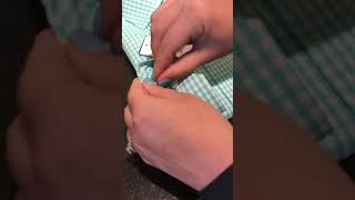 How to use cuff links on a buttonsleeve Eton shirt [upl. by Tarsus]