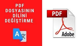 PDF Dosyasının Dilini Değiştirme  İngilizce Makale Çeviri 15 dakikada [upl. by Irtimd]