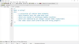 What is an array in C Programming [upl. by Dodwell965]