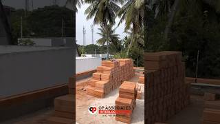 Soil solid laterite interlocking brick first floor workbricks soil construction interlockbricks [upl. by Sonitnatsnoc]