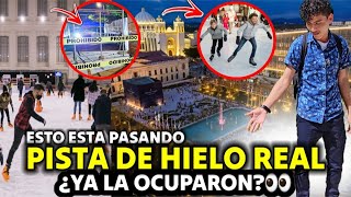 De Madrugada En las CALLES de el Salvador 😱 En la PISTA DE HIELO ¿Ya la Estrenó una persona 😱 [upl. by Nivonod]