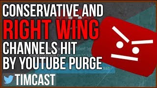 Youtube Purge Hits Conservative and Right Wing Channels [upl. by Yrbua502]