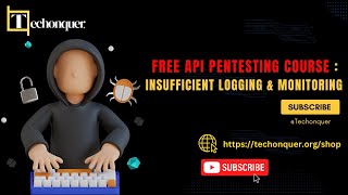 Insufficient Logging amp Monitoring  free API pentestion course [upl. by Areid]