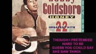 Bobby Goldsboros HONEY  cover Lyrics on screen [upl. by Norm912]