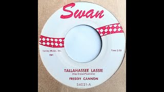 Tallahassee Lassie  Freddy Cannon 1959 [upl. by Nymsaj]