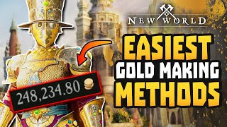 Top 3 Easiest Ways To Make Gold In Season 1 Of New World [upl. by Cortie]