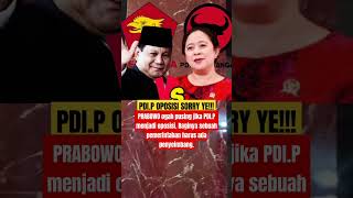 POLITIK Respon PRABOWO terhadap PDIP polri tni trending beritaterkini viralvideo [upl. by Ecienal]