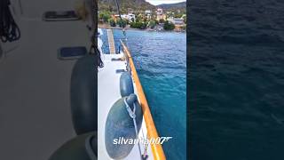 TURQUOISE WATER AEGEAN SEA  Greek Travel Catamaran Sailing Trips Saronic Islands aegeansea greece [upl. by Thun]