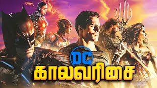 Dc cinematic universe all movies timeline in tamil  Movie list  Dcu [upl. by Gutow]